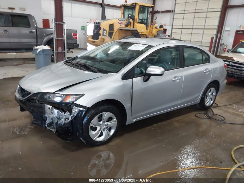 VIN 19XFB2F50EE071068 2014 Honda Civic, LX no.2