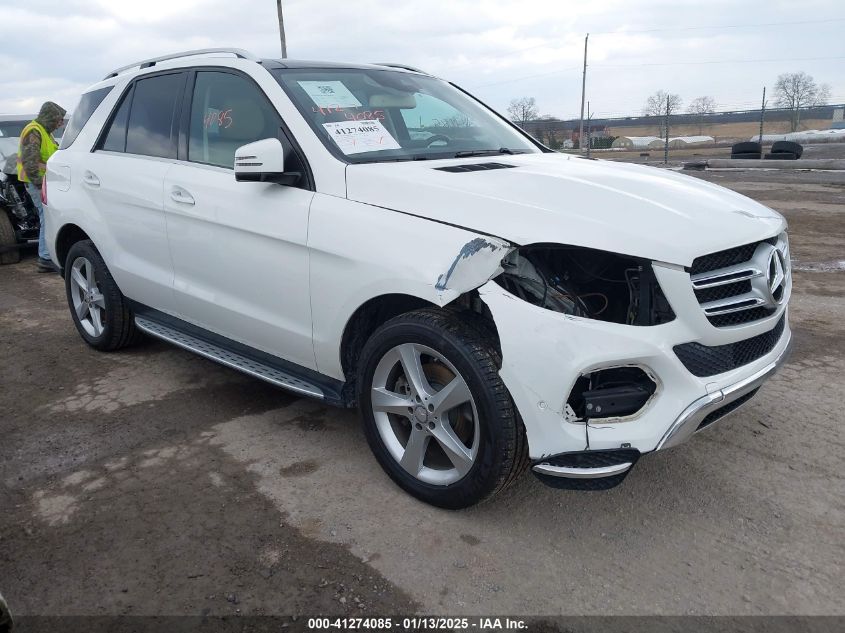 2016 Mercedes-Benz GLE 350, 4...