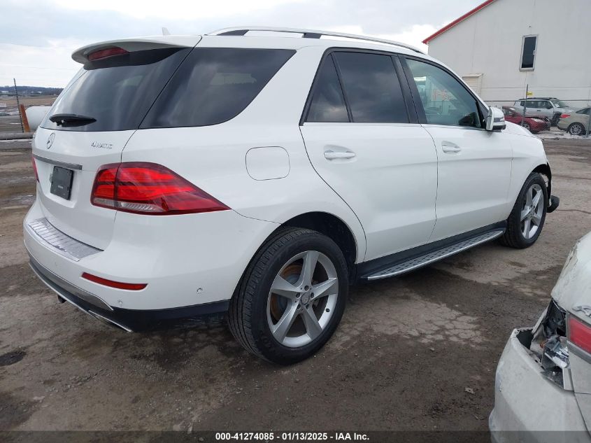 VIN 4JGDA5HB7GA797008 2016 Mercedes-Benz GLE 350, 4... no.4