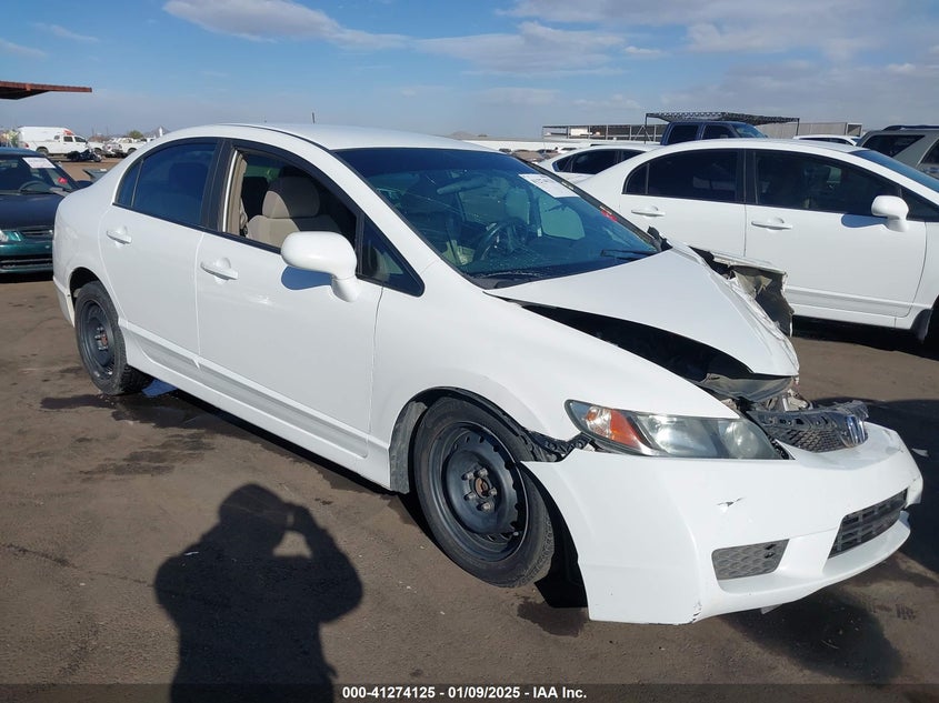 2009 HONDA CIVIC VIN: 1HGFA165X9L020334