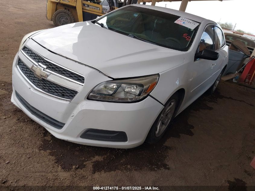 VIN 1G11B5SA6DF131057 2013 Chevrolet Malibu, 1LS no.2