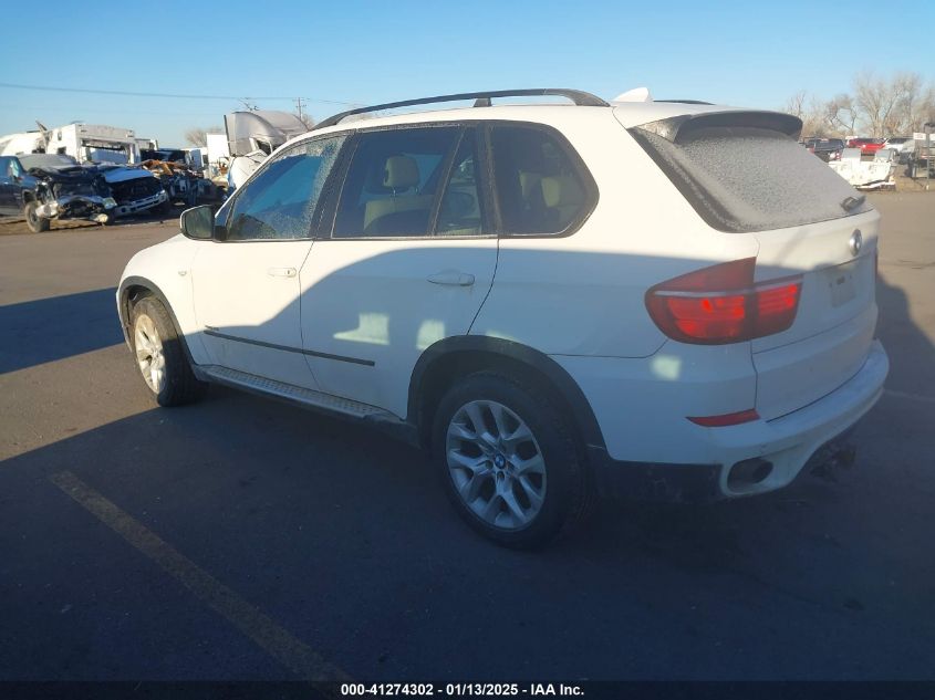 VIN 5UXZV4C50D0B02851 2013 BMW X5 no.3