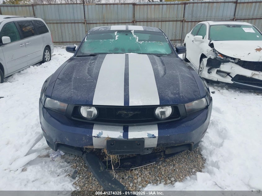 2010 FORD MUSTANG VIN: 1ZVBP8CH2A5176411
