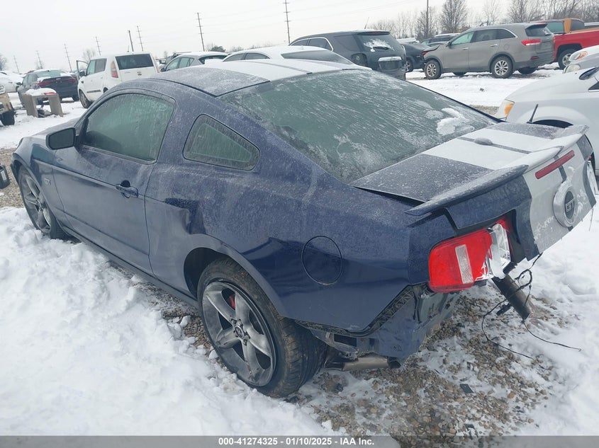 2010 FORD MUSTANG VIN: 1ZVBP8CH2A5176411