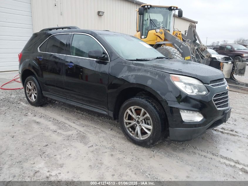 VIN 2GNALCEK6G6267921 2016 Chevrolet Equinox, LT no.1