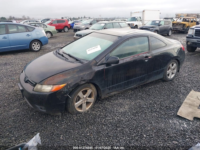 2006 HONDA CIVIC VIN: 2HGFG12886H534304