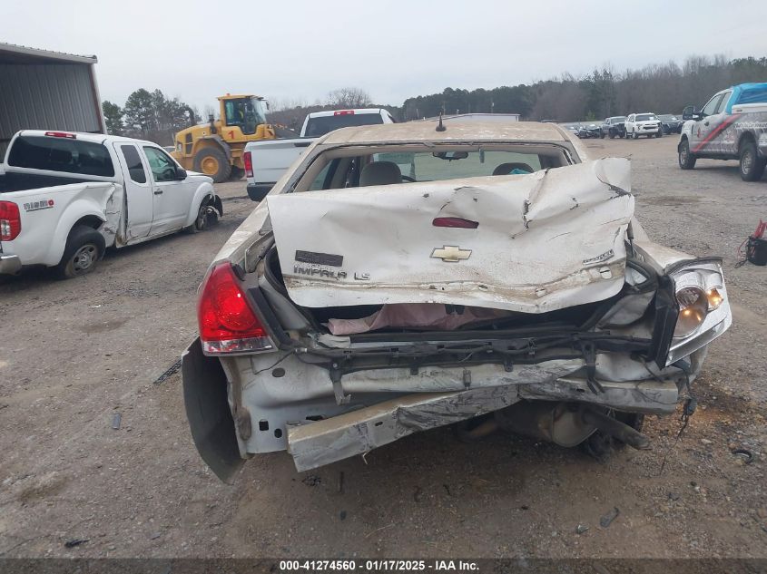 2008 Chevrolet Impala Ls VIN: 2G1WB58K789248165 Lot: 43424036