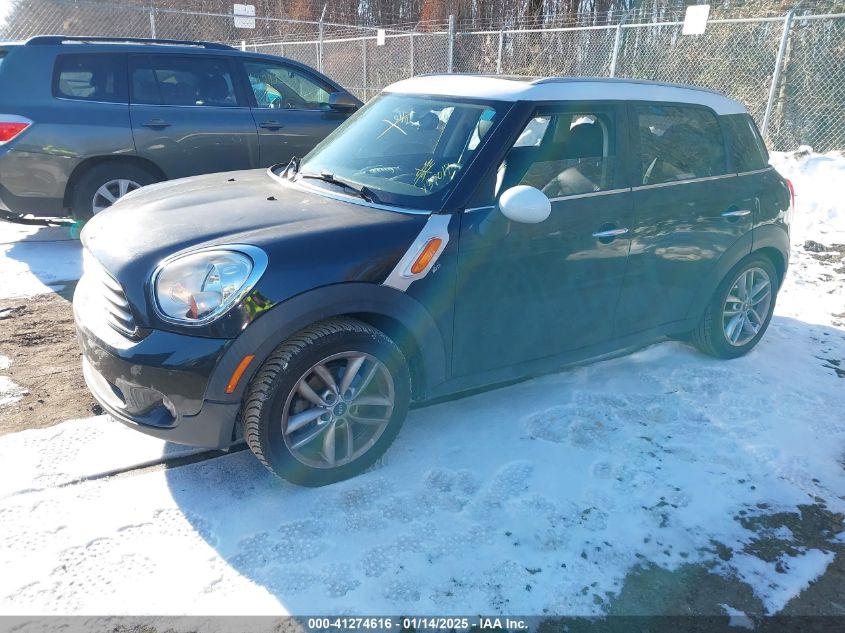 VIN WMWZB3C58DWM09700 2013 Mini Countryman, Cooper no.2