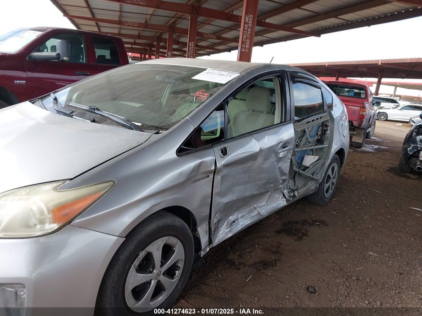 2012 TOYOTA PRIUS VIN: JTDKN3DU9C5537353