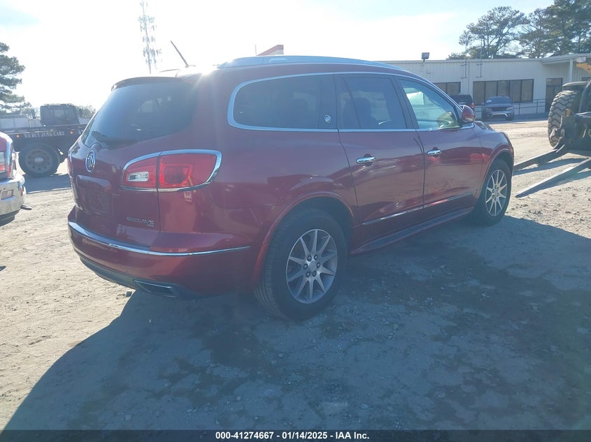 Vin: 5gakvckd9dj261897, lot: 41765019, buick enclave leather 20134