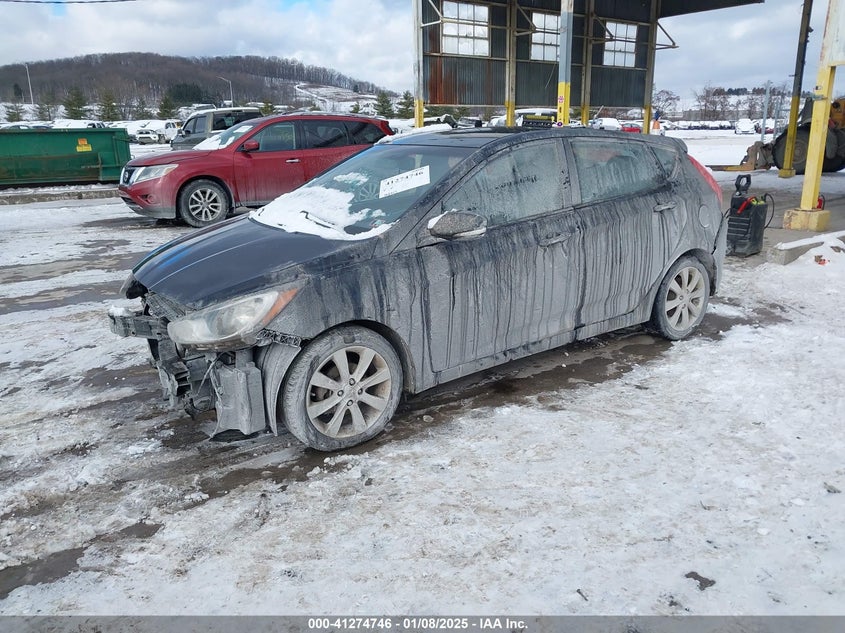 2013 HYUNDAI ACCENT SE - KMHCU5AE7DU064782