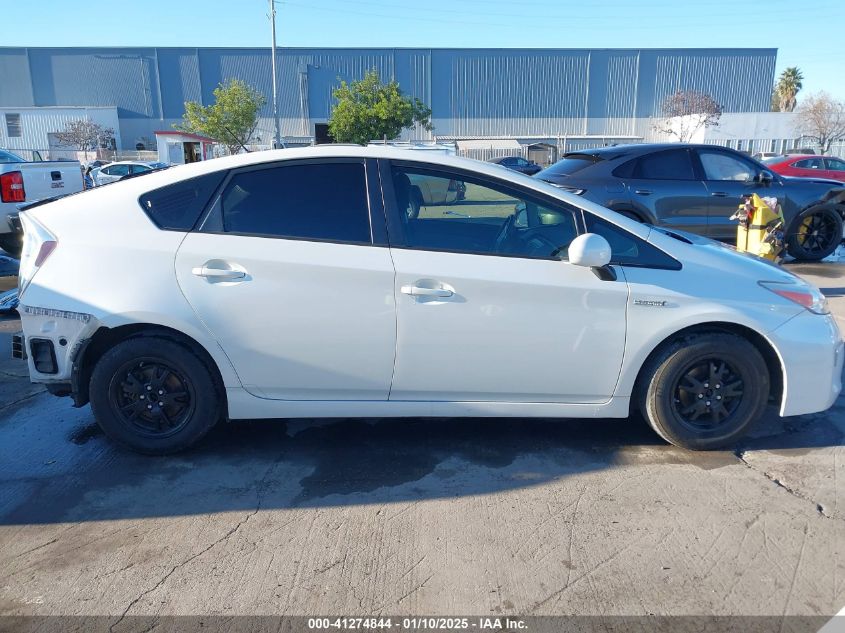 VIN JTDKN3DU8F1986308 2015 Toyota Prius, Two no.14