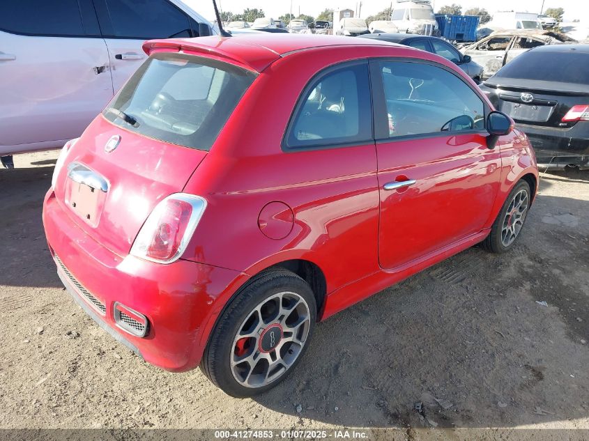 VIN 3C3CFFBR6DT740773 2013 Fiat 500, Sport no.4