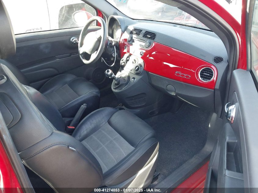 VIN 3C3CFFBR6DT740773 2013 Fiat 500, Sport no.5