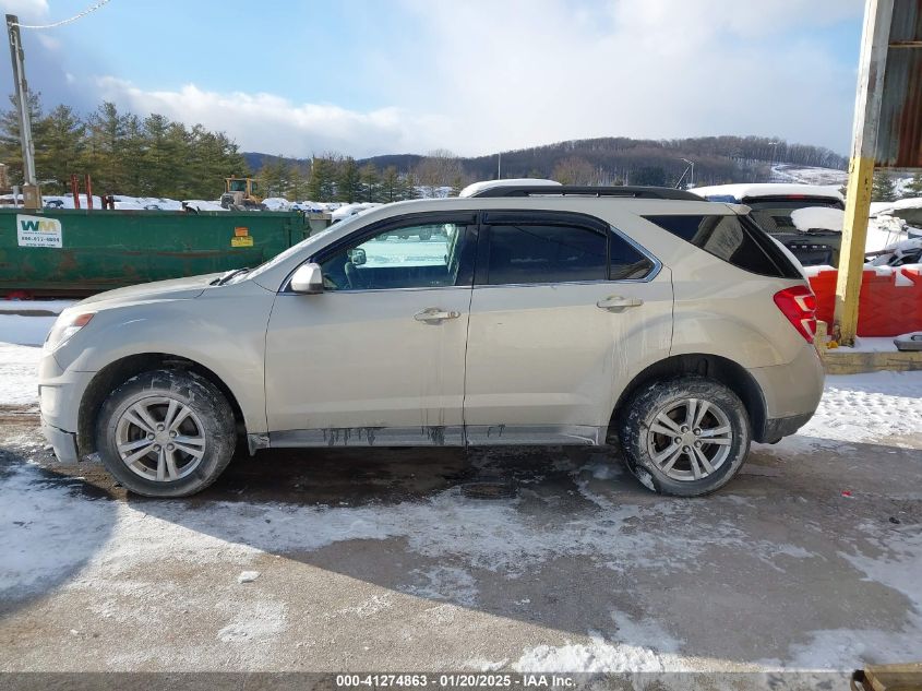 2016 Chevrolet Equinox Lt VIN: 2GNALCEK0G1161610 Lot: 41274863