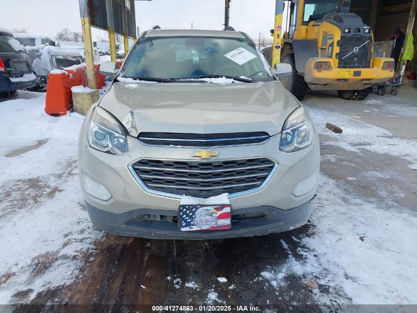 2016 Chevrolet Equinox Lt VIN: 2GNALCEK0G1161610 Lot: 41274863