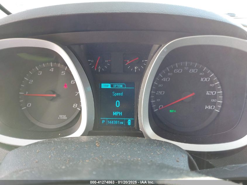 2016 Chevrolet Equinox Lt VIN: 2GNALCEK0G1161610 Lot: 41274863