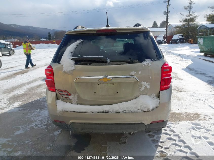 2016 Chevrolet Equinox Lt VIN: 2GNALCEK0G1161610 Lot: 41274863