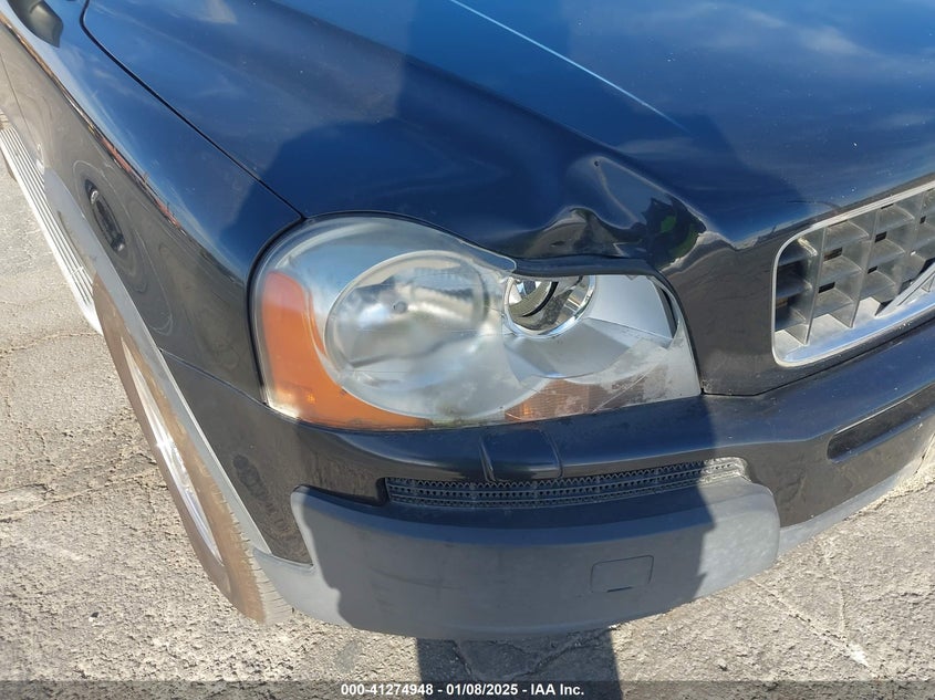 2004 Volvo Xc90 2.5T Awd VIN: YV1CZ59HX41045742 Lot: 41274948