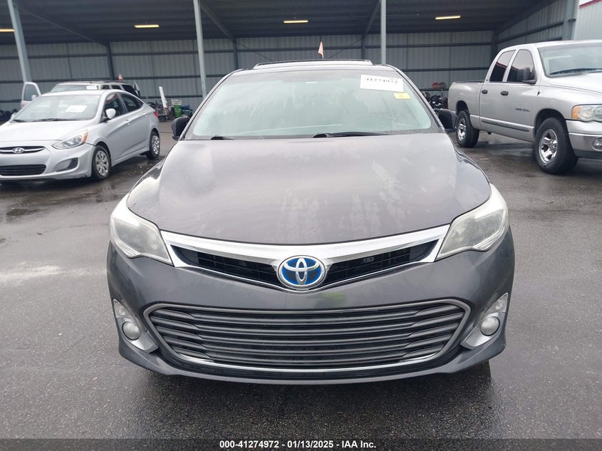 2014 TOYOTA AVALON HYBRID VIN: 4T1BD1EB1EU027541