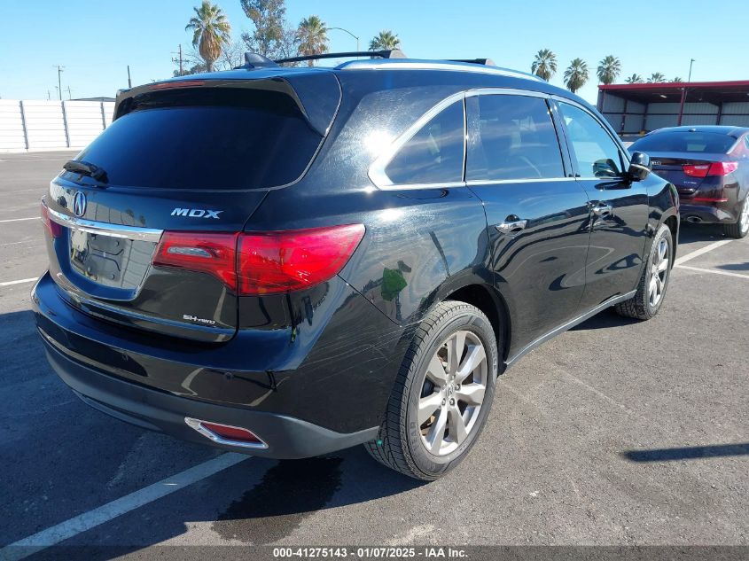 VIN 5FRYD4H97GB026543 2016 ACURA MDX no.4