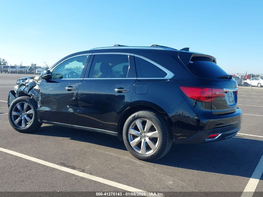 VIN 5FRYD4H97GB026543 2016 ACURA MDX no.3