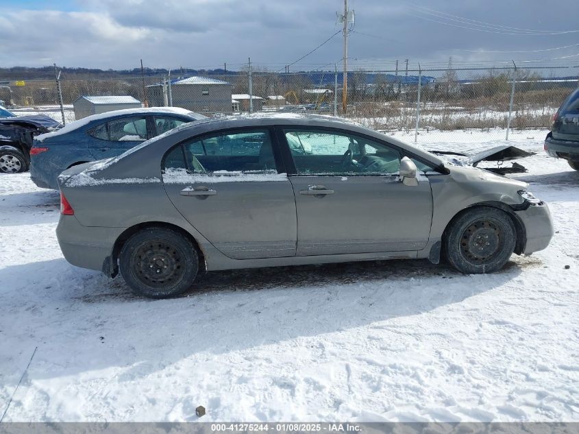 2008 Honda Civic Lx VIN: 2HGFA16528H525621 Lot: 41275244