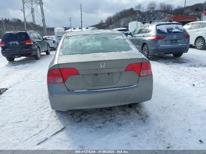 2008 Honda Civic Lx VIN: 2HGFA16528H525621 Lot: 41275244