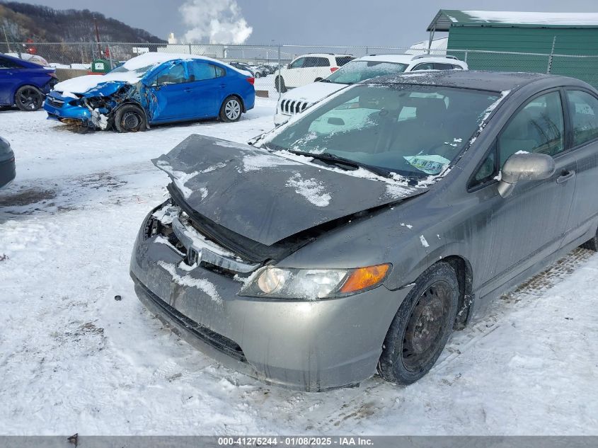 2008 Honda Civic Lx VIN: 2HGFA16528H525621 Lot: 41275244