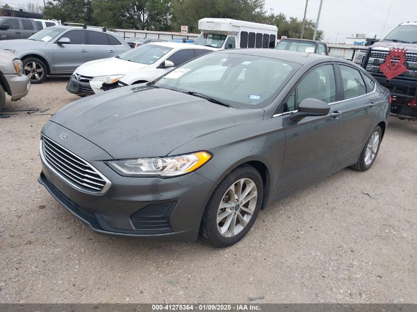 2020 FORD FUSION SE - 3FA6P0HD6LR191706