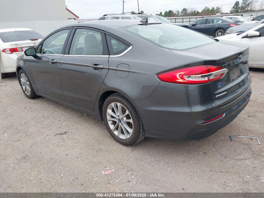 2020 FORD FUSION SE - 3FA6P0HD6LR191706