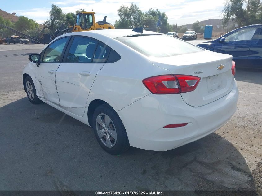 VIN 1G1BC5SM6J7216059 2018 Chevrolet Cruze, Ls Auto no.3