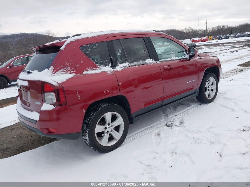 VIN 1C4NJDEB2ED520737 2014 Jeep Compass, Latitude no.4