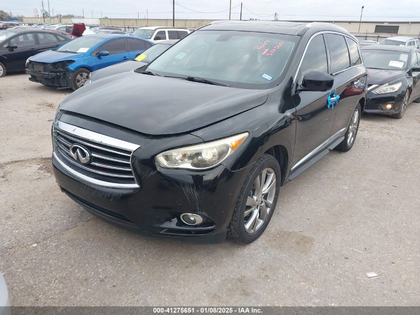 VIN 5N1AL0MN6DC332767 2013 INFINITI JX35 no.2