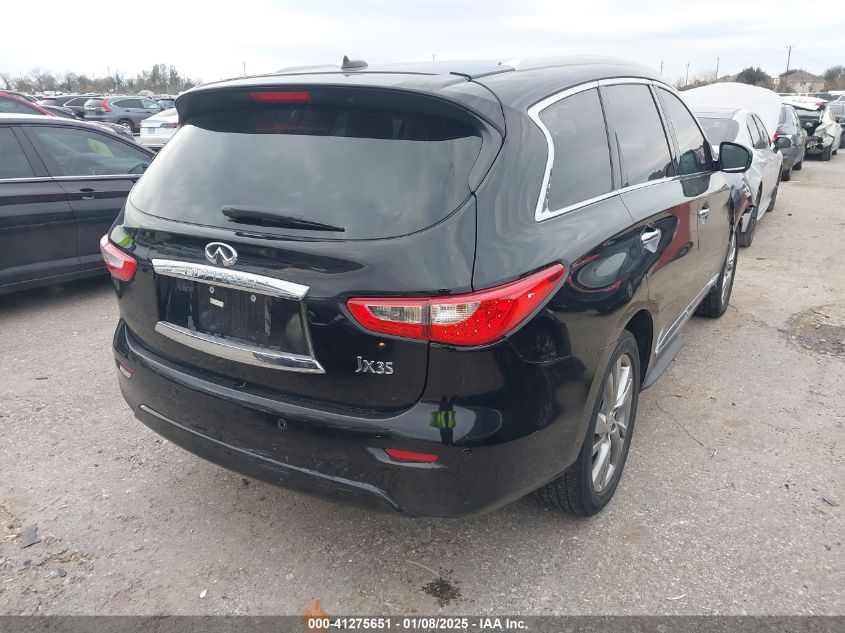 VIN 5N1AL0MN6DC332767 2013 INFINITI JX35 no.4