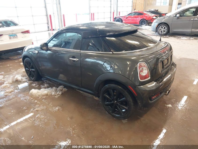 2012 Mini Cooper S VIN: WMWSX3C55CT154930 Lot: 41275698