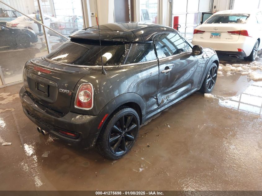 2012 Mini Cooper S VIN: WMWSX3C55CT154930 Lot: 41275698