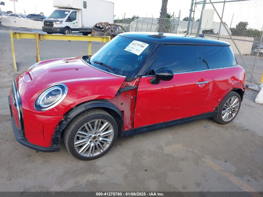 2024 Mini Se Hardtop Cooper VIN: WMW13DJ07R2U39440 Lot: 41275780