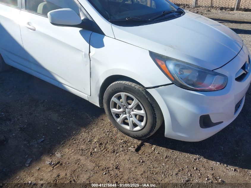 VIN KMHCT4AE3DU427835 2013 HYUNDAI ACCENT no.6