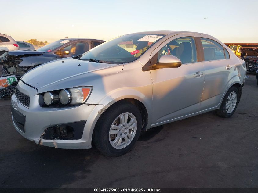 VIN 1G1JC5SG1G4149564 2016 Chevrolet Sonic, Lt Auto no.2