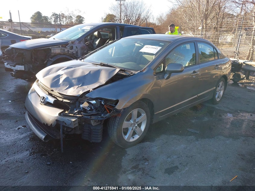 2007 HONDA CIVIC VIN: 1HGFA15897L107795