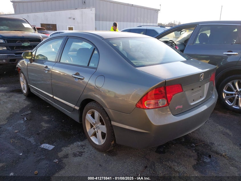 2007 HONDA CIVIC VIN: 1HGFA15897L107795