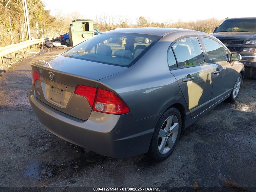 2007 HONDA CIVIC VIN: 1HGFA15897L107795