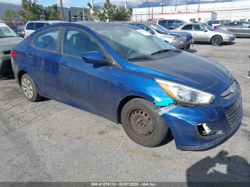 VIN KMHCT4AE9HU288042 2017 Hyundai Accent, SE no.1