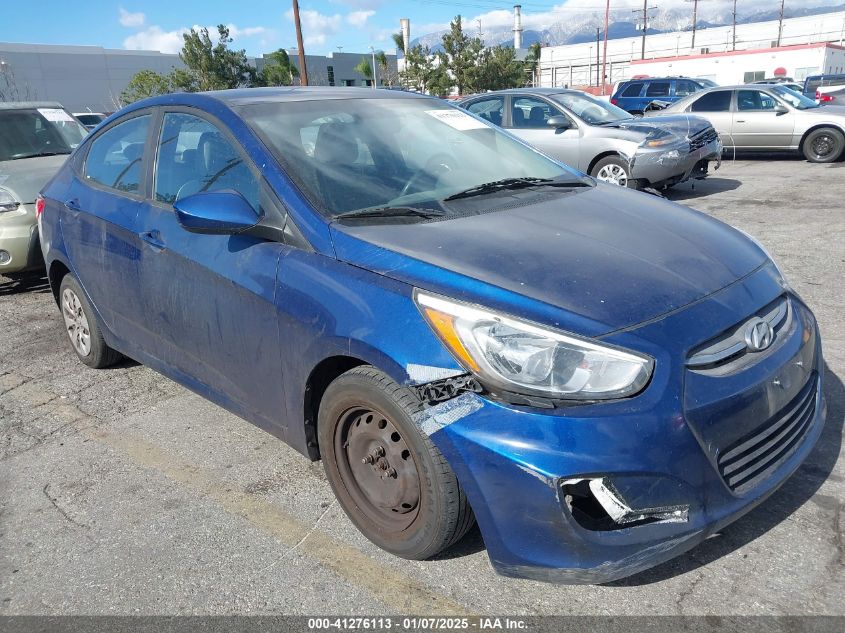 VIN KMHCT4AE9HU288042 2017 Hyundai Accent, SE no.6