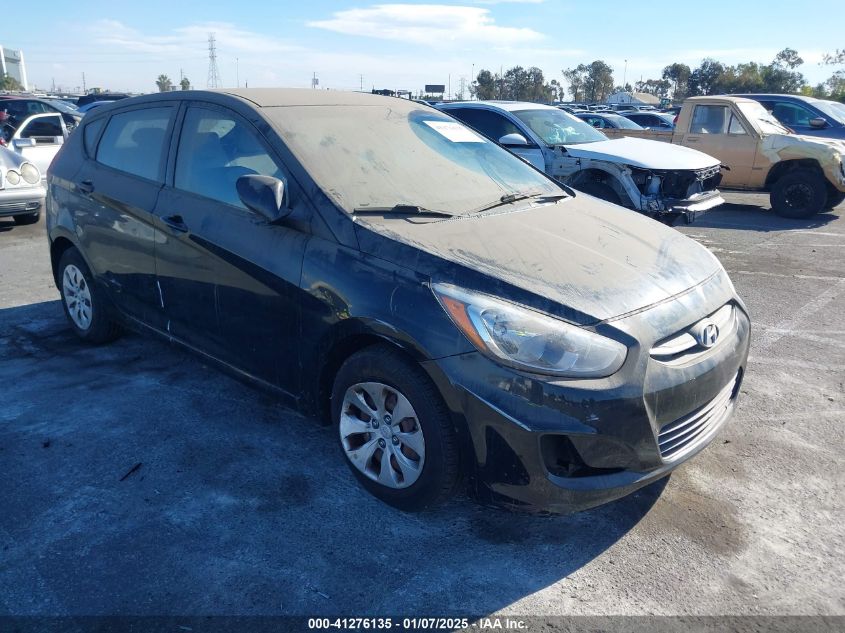 VIN KMHCT5AE9HU337214 2017 HYUNDAI ACCENT no.1