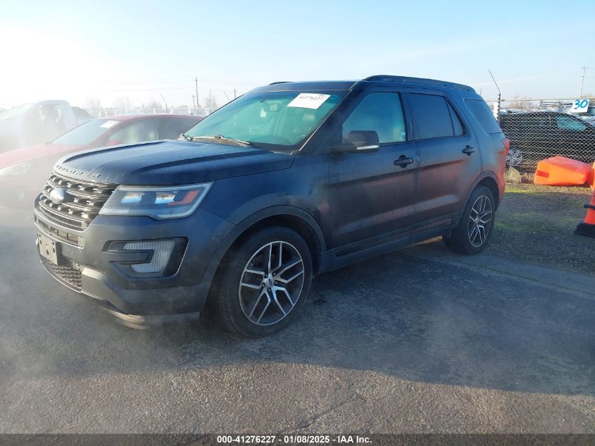 VIN 1FM5K8GT4HGA12763 2017 Ford Explorer, Sport no.2