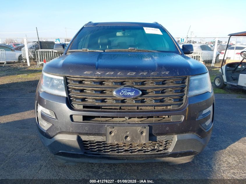 VIN 1FM5K8GT4HGA12763 2017 Ford Explorer, Sport no.6