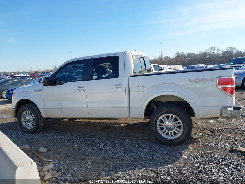 2013 FORD F-150 LARIAT - 1FTFW1EFXDKD23784