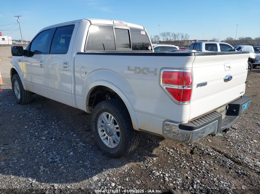 2013 FORD F-150 LARIAT - 1FTFW1EFXDKD23784